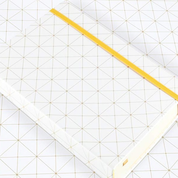 A5 GEOMETRY GOLDEN BLOCKING COVER(COLLEGE RULED) - Picture 6 of 6